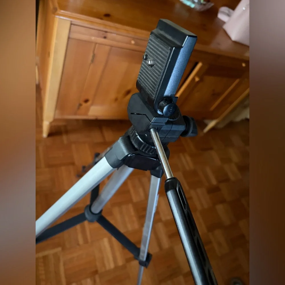 Ambico Silver Camera Tripod